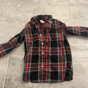 Jcrew Tartan 3T shirt Crewcuts